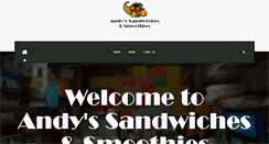 Desktop Screenshot of andyssandwiches.com
