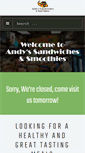 Mobile Screenshot of andyssandwiches.com